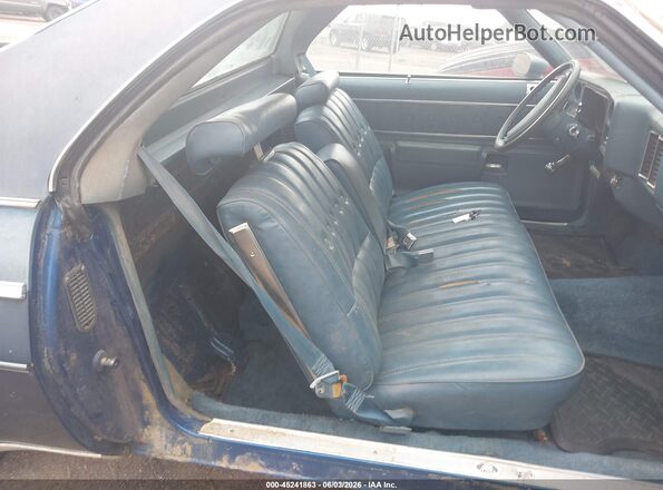 1D80U6B514865 1976 CHEVROLET EL Синий Вид наклейки с VIN-кодом