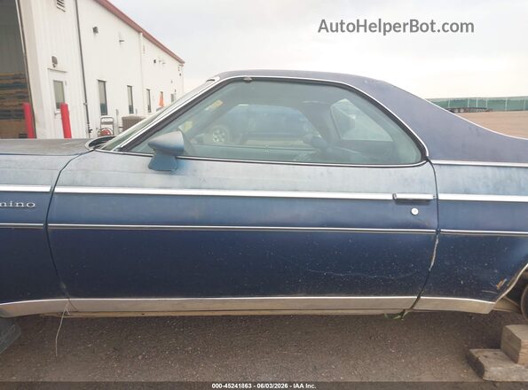 1D80U6B514865 1976 CHEVROLET EL Синий Панорамный вид салона 360°
