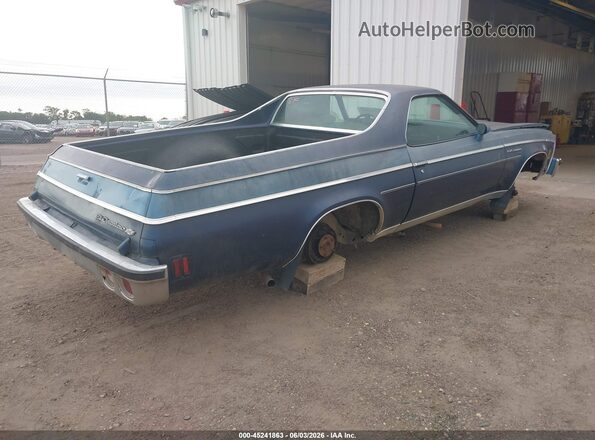 1D80U6B514865 1976 CHEVROLET EL Синий Задняя правая четверть