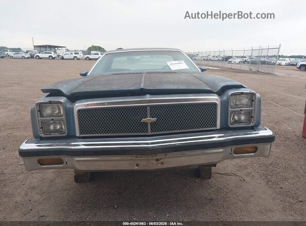 1D80U6B514865 1976 CHEVROLET EL Синий Вид спереди