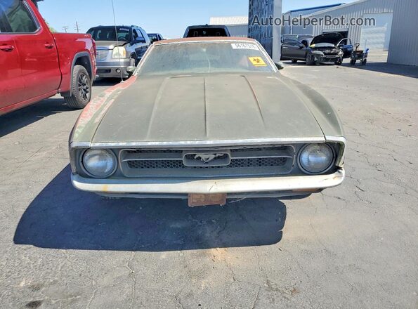 1F04H177335 1971 FORD MUSTANG Green წინა ხედი