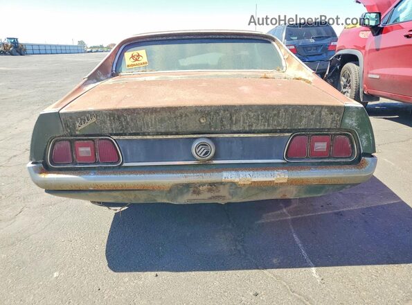 1F04H177335 1971 FORD MUSTANG Green უკანა ხედი