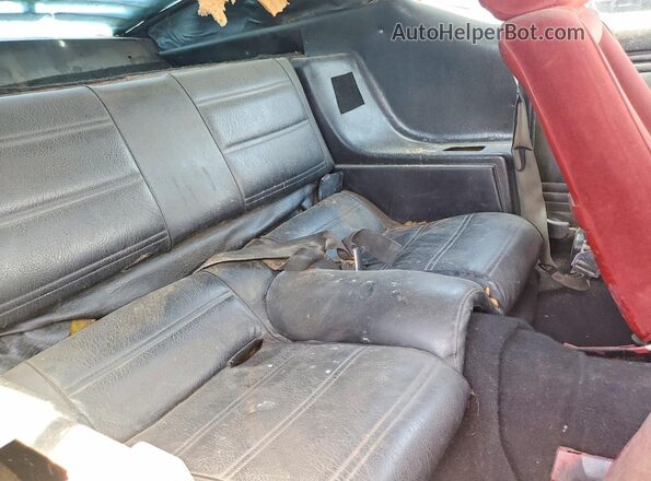 1F05H192285 1971 FORD MUSTANG Yellow Հետևի նստատեղերի տեսք