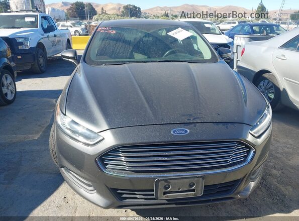 1FA6P0G74G5118094 2016 FORD FUSION Gray Front view