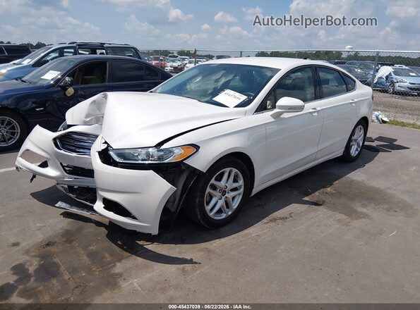 1FA6P0H70G5114526 2016 FORD FUSION White Vista tres cuartos delantera izquierda