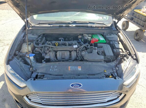 1FA6P0H71G5114308 2016 FORD FUSION Gray 