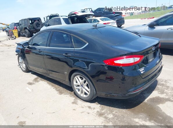 1FA6P0H72G5106895 2016 FORD FUSION Черный Задняя левая четверть