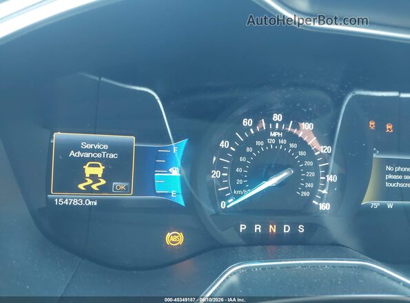 1FA6P0H75G5128552 2016 FORD FUSION Черный Вид задних сидений