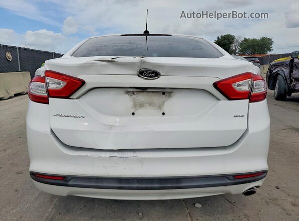 1FA6P0H79G5118316 2016 FORD FUSION White Rear view