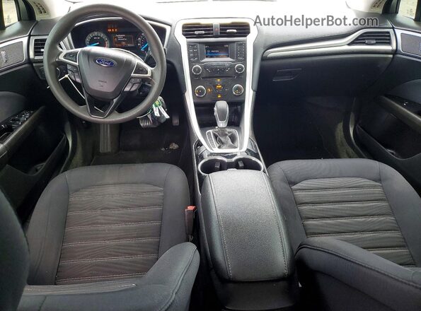 1FA6P0H79G5118316 2016 FORD FUSION White Dashboard view