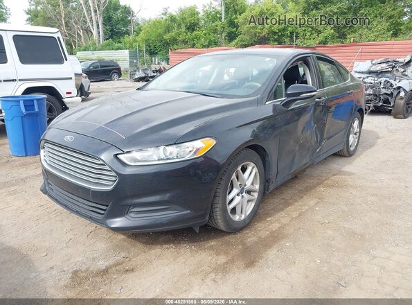 1FA6P0H7XG5103954 2016 FORD FUSION Black Передня ліва чверть