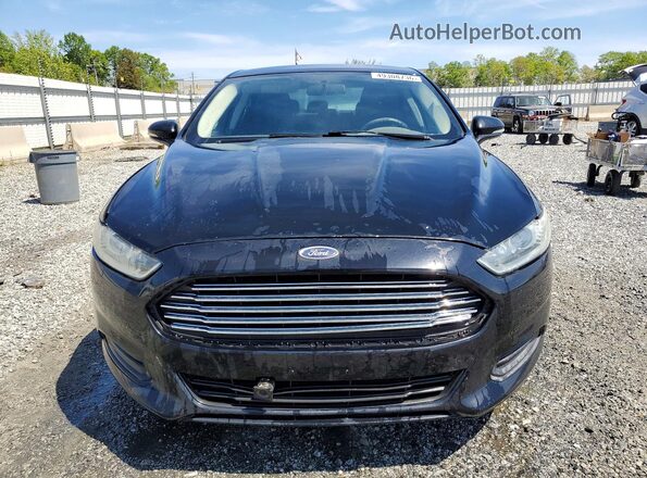 1FA6P0H7XG5105252 2016 FORD FUSION Black Դիմացի տեսք