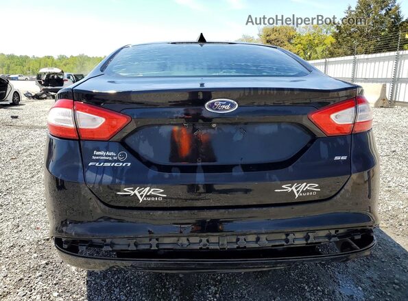 1FA6P0H7XG5105252 2016 FORD FUSION Black Հետևի տեսք