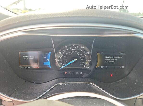 1FA6P0H7XG5128675 2016 FORD FUSION Silver 