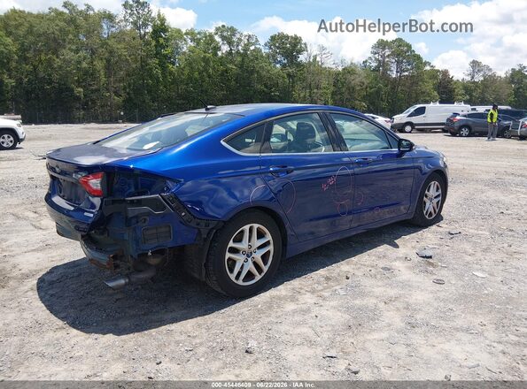 1FA6P0HD0G5134491 2016 FORD FUSION Blue Trasero derecho