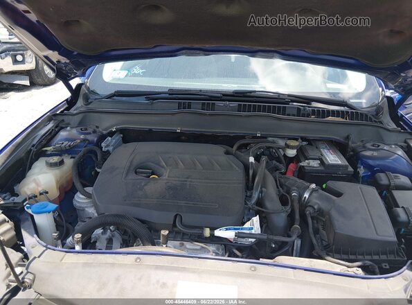 1FA6P0HD0G5134491 2016 FORD FUSION Blue Vista trasera