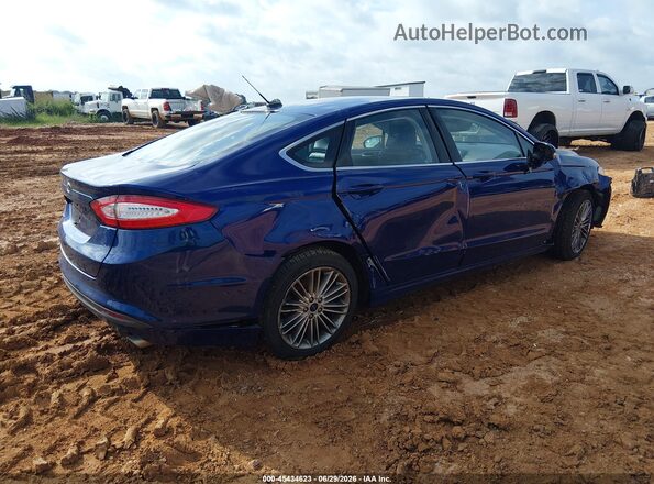 1FA6P0HD1G5118669 2016 FORD FUSION Синий Задняя правая четверть