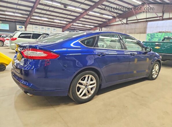 1FA6P0HD3G5113411 2016 FORD FUSION Blue Tył prawy