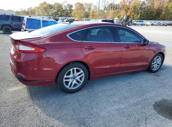 1FA6P0HD3G5115076 2016 FORD FUSION Красный Задняя правая четверть
