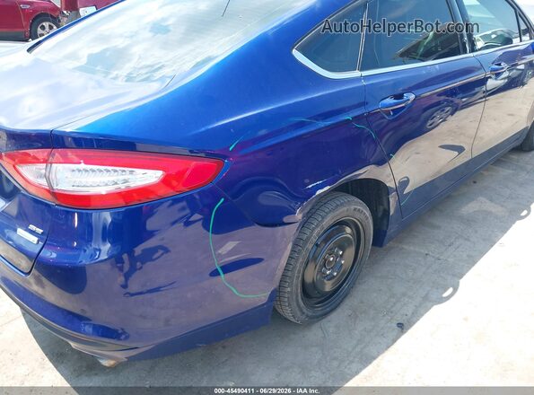 1FA6P0HD6G5111331 2016 FORD FUSION Blue Front view