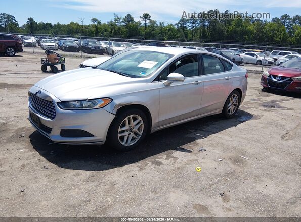 1FA6P0HD7G5132852 2016 FORD FUSION Silver Передня ліва чверть