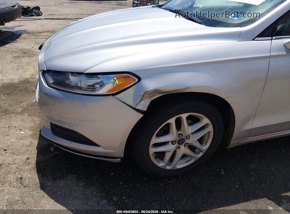 1FA6P0HD7G5132852 2016 FORD FUSION Silver Вид спереду