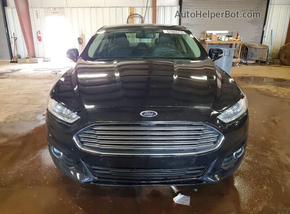 1FA6P0HD8G5124601 2016 FORD FUSION Черный Вид спереди