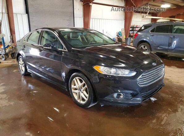 1FA6P0HD8G5124601 2016 FORD FUSION Черный Передняя правая четверть