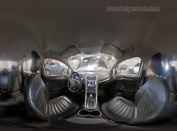 1FA6P0HD8G5124601 2016 FORD FUSION Черный Панорамный вид салона 360°