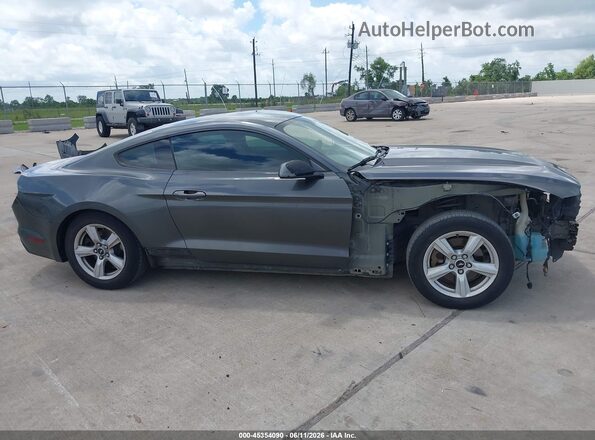 1FA6P8AM0G5241887 2016 FORD MUSTANG Gray უკანა სალონის ხედი