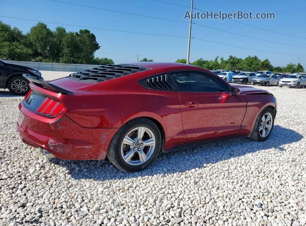 1FA6P8AM0G5298591 2016 FORD MUSTANG Red Задня права чверть