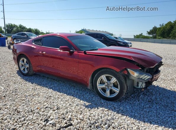 1FA6P8AM0G5298591 2016 FORD MUSTANG Red Передня права чверть