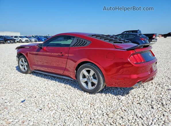 1FA6P8AM0G5298591 2016 FORD MUSTANG Red Задня ліва чверть