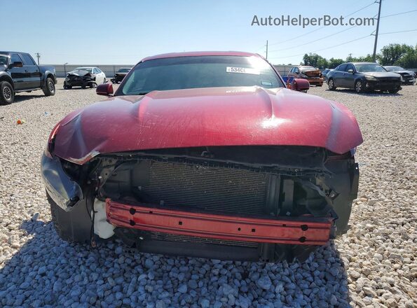 1FA6P8AM0G5298591 2016 FORD MUSTANG Red Вид спереду