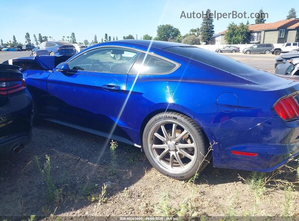 1FA6P8AM0G5323571 2016 FORD MUSTANG Blue 