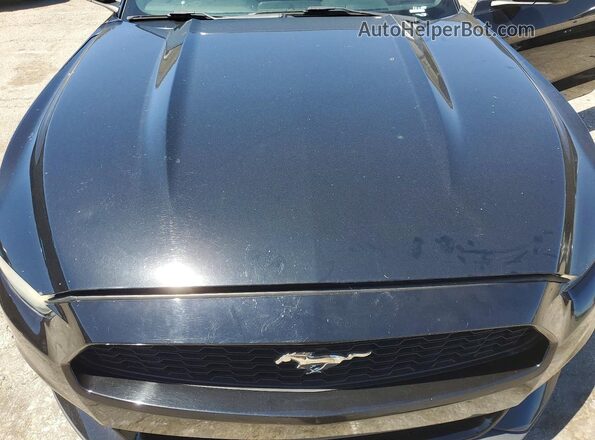 1FA6P8AM0H5226677 2017 FORD MUSTANG Black უკანა სალონის ხედი