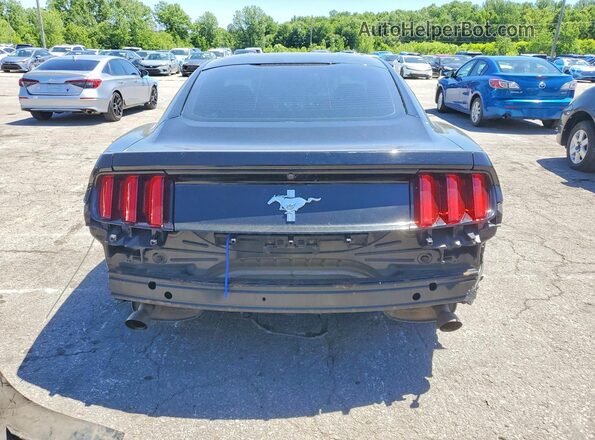 1FA6P8AM0H5226677 2017 FORD MUSTANG Black უკანა ხედი