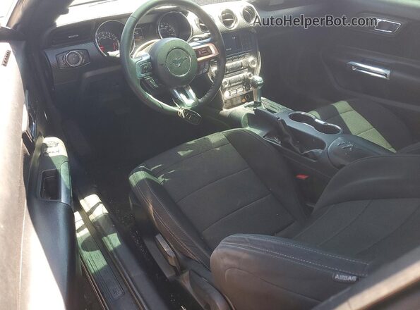 1FA6P8AM0H5226677 2017 FORD MUSTANG Black წინა პანელის ხედი