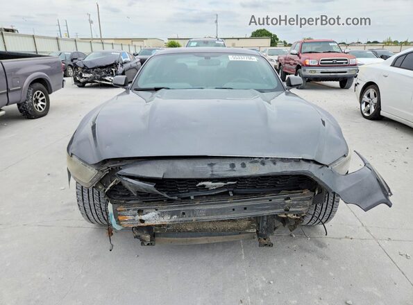 1FA6P8AM0H5277063 2017 FORD MUSTANG Серый Вид спереди