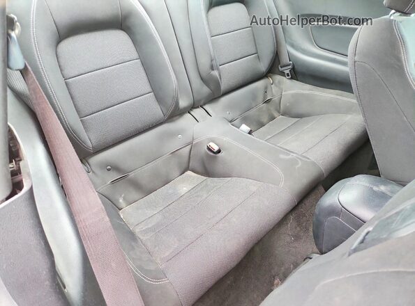 1FA6P8AM0H5277063 2017 FORD MUSTANG Серый Вид задних сидений