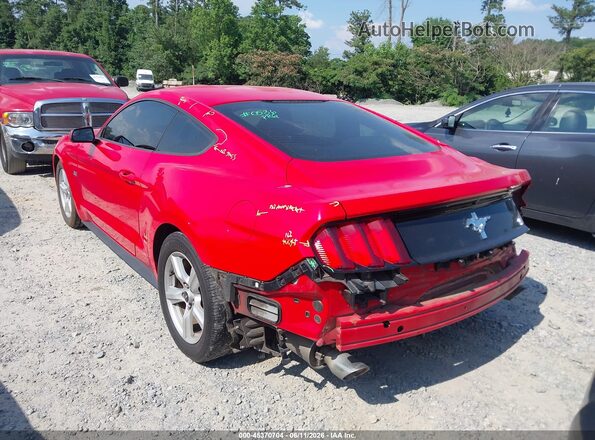 1FA6P8AM2H5228107 2017 FORD MUSTANG Red Tył lewy