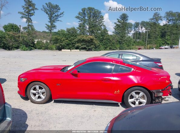 1FA6P8AM2H5228107 2017 FORD MUSTANG Red Widok wnętrza 360 stopni