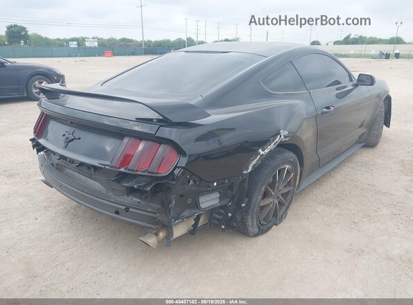 1FA6P8AM2H5322956 2017 FORD MUSTANG Black Trasero derecho