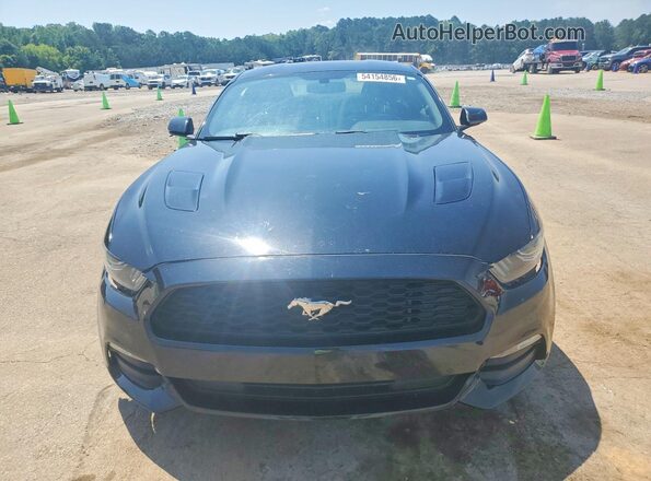 1FA6P8AM3G5201691 2016 FORD MUSTANG Black წინა ხედი