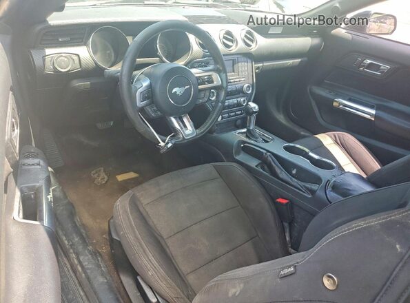 1FA6P8AM3G5201691 2016 FORD MUSTANG Black წინა პანელის ხედი