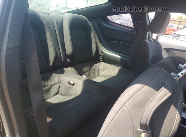 1FA6P8AM3G5201691 2016 FORD MUSTANG Black უკანა სავარძლების ხედი