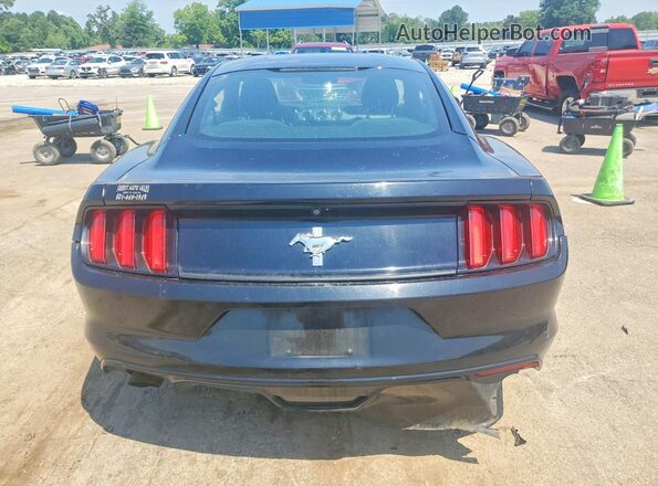 1FA6P8AM3G5201691 2016 FORD MUSTANG Black უკანა ხედი