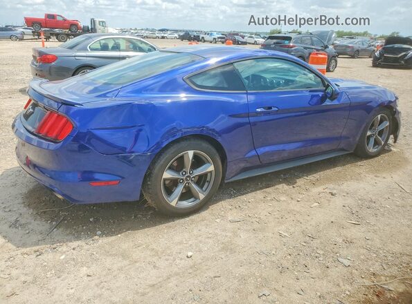 1FA6P8AM3G5210990 2016 FORD MUSTANG Blue Rear right