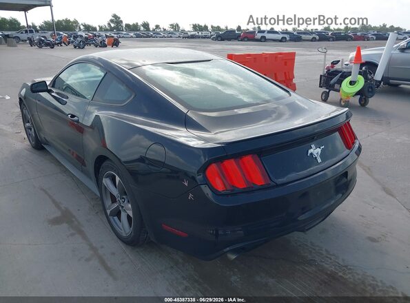 1FA6P8AM3G5228986 2016 FORD MUSTANG Black Հետևի ձախ