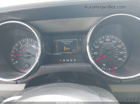 1FA6P8AM3G5228986 2016 FORD MUSTANG Black Հետևի նստատեղերի տեսք